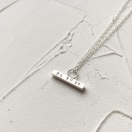 Necklace | Cherished bar