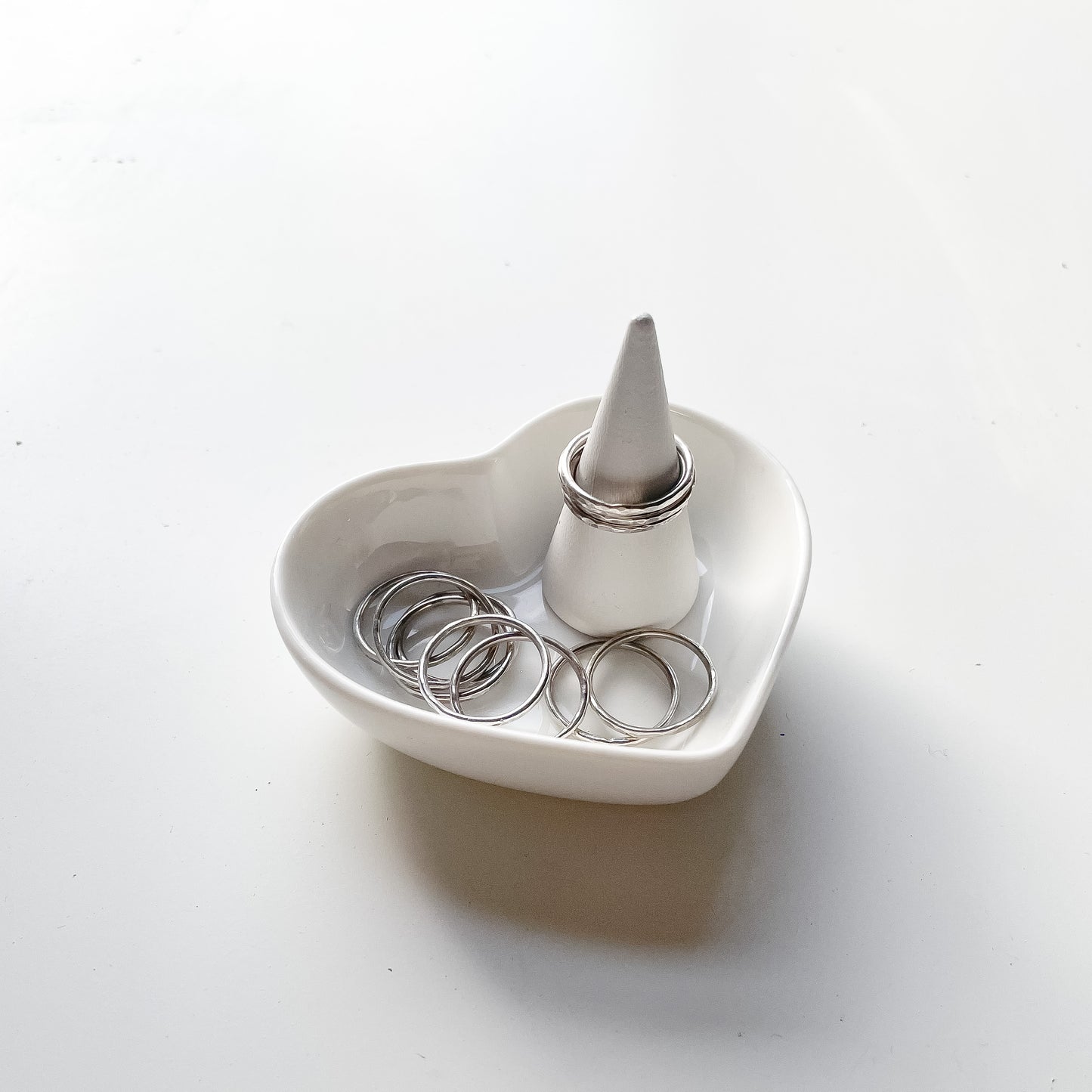 Ring | Hammered Stacking rings