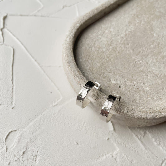 Earring | Chunky Hammered